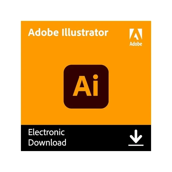 Adobe Illustrator | Vector graphic design software | 12-month Subscription with auto-renewal, PC/Mac